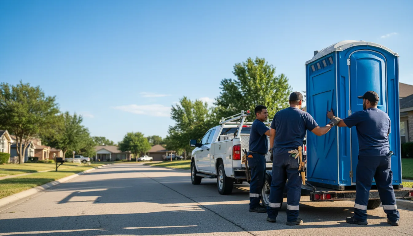 Portable Toilet Rental in Kingston, IL near me